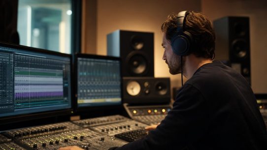 IA na pós-produção de áudio